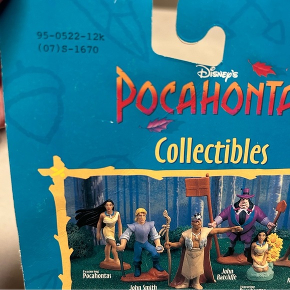 3 Vintage 1995 Mattel Disney's Pocahontas Collectible Figures New And Sealed - Picture 14 of 16